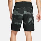 Nike Dri-FIT Flex Men's 9" (23cm approx.) Woven Camo Fitness Shorts