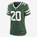 Jersey de fútbol americano Nike de la NFL Game para mujer Breece Hall New York Jets - Verde