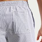 나이키 스윔 브레이커 주니어(남아) 리플 텍스처 7인치 브리프 라인드 발리 쇼츠