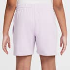Shorts de French Terry de 5" para niña talla grande Nike Sportswear Club Fleece