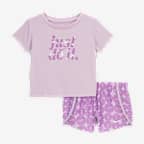 Nike Dri-FIT Essentials Baby 2-Piece Printed Sprinter Set