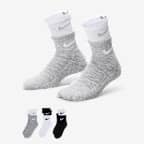 Nike Little Kids' Double Welt Ankle Socks (3 Pairs)