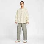 Nike Club Men's Oversized Long-Sleeved Oxford Shirt