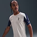 Kortærmet Tottenham Hotspur Strike Nike Dri-FIT-fodboldtrøje til mænd