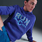 Sudadera con gorro sin cierre de tejido Fleece para hombre Nike Sportswear Club