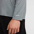 Playera de manga larga Dri-FIT con protección contra los rayos UV para hombre Nike Swim Hydroguard Essential