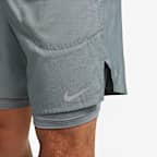 Shorts de running 2 en 1 de 18 cm para hombre Nike Flex Stride