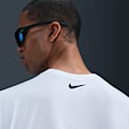 Playera de manga corta para hombre Nike Swim Swoosh Hydroguard