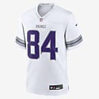 Jersey para el partido de la NFL Nike para hombre Randy Moss Minnesota Vikings - Blanco