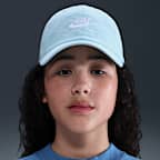 Azul glacial/Blanco
