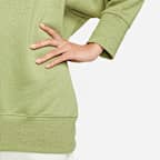 Nike Sportswear Phoenix Fleece Women's Over-Oversized Mock-Neck 3/4-Sleeve Sweatshirt