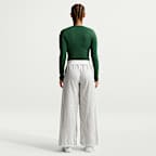 Nike Sportswear Chill Poplin Women's Loose Mid-Rise Woven Striped Pants