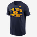 West Virginia Legacy Alma Mater Men's Nike College T-Shirt - Navy