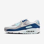 Nike Air Max 90 Herrenschuh - Pure Platinum/Glacier Blue/Court Blue/Weiß