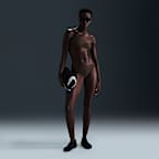 Top de bikini asimétrico para mujer Terry Nike Swim Swoosh Link