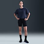 Playera de manga corta Dri-FIT cropped para mujer Nike One Relaxed