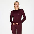 NikeSKIMS Airy Women's Long-Sleeve Crew-Neck Top