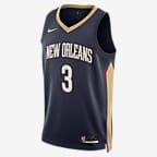 New Orleans Pelicans Icon Edition 2022/23 Men's Nike Dri-FIT NBA Swingman Jersey - College Navy
