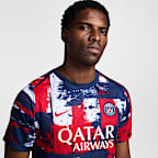 Paris Saint-Germain Academy Pro 主場男款 Nike Dri-FIT 足球預賽短袖上衣