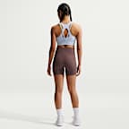 Bra deportivo de baja sujeción de líneas largas con almohadillas para mujer Nike Zenvy