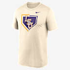 LSU Primetime Baseball Icon Legend Men's Nike Dri-FIT College T-Shirt - Natural