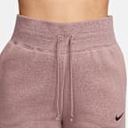Joggers de tiro alto para mujer Nike Sportswear Phoenix Fleece