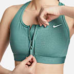 Nike Swoosh Front Zip Women's Medium-Support Padded Sports Bra