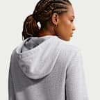 Sudadera con gorro sin cierre de halterofilia para mujer Nike