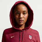 USMNT Club Fleece Women's Nike Soccer Pullover Hoodie