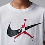 Playera Jumpman Swoosh Intersection para niños talla grande Jordan