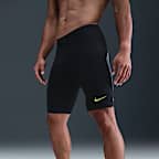 Mallas de correr Dri-FIT de medio largo con forro de ropa interior para hombre Nike Fast