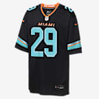 Minkah Fitzpatrick Miami Dolphins Rivalries Collection Big Kids' Nike NFL Game Jersey - Navy