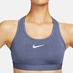 Nike Swoosh 中度支撐型女款襯墊運動內衣