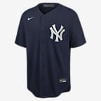 MLB New York Yankees (Gerrit Cole) Men's Replica Baseball Jersey - Navy