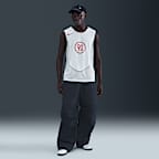 Playera de fútbol sin mangas Dri-FIT para hombre Nike Total 90
