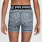 Nike Pro Big Kids' (Girls') Dri-FIT 3" Shorts
