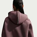 Nike Pregame Fleece túlméretezett, kapucnis, belebújós női pulóver