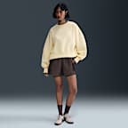 Sudadera sin cierre de cuello redondo extra oversized para mujer Nike Sportswear Phoenix Fleece