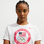 Playera para mujer Nike United States Olympic Team Essential