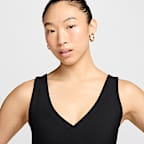 Nike One Fitted Rib Women's Dri-FIT Cropped Tank Top