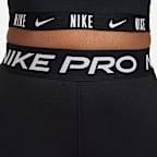 Nike Pro Older Kids' (Girls') Dri-FIT 12.5cm (approx.) Shorts (Extended Size)