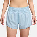 Nike Dri-FIT One 女款中腰 3" 隱藏式內裡短褲