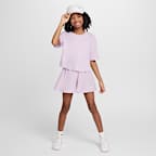 ナイキ ワン リラックスド ジュニア (ガールズ) Dri-FIT ショートスリーブ トップ