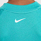 Playera de manga larga para niños talla pequeña Nike Swim Hydroguard