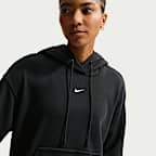 Sudadera con gorro sin cierre de básquetbol oversized para mujer Nike Phoenix Fleece