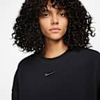 Nike Sportswear Plush Women's Oversized Crew-Neck Mod Crop Sweatshirt