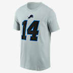 Amon-Ra St. Brown Detroit Lions Rivalries Collection Men's Nike NFL T-Shirt - Silver