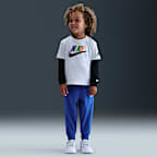 Playera de manga corta de tejido Knit Family para infantil Nike Club