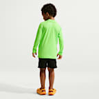 Playera de manga larga para niño talla pequeña Nike Swim Hydroguard Essential