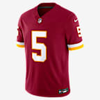 Jayden Daniels Washington Commanders Men's Nike Dri-FIT NFL Limited Jersey - Burgundy